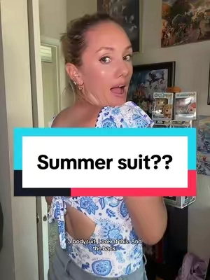 My husband came home 5 mins after this a did a triple take 🥰 #newsuit #onepiece #bathingsuit #Summer #foryou 