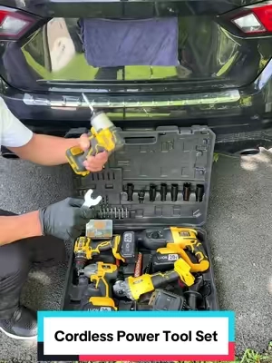 4-in-1 Brushless Cordless Power Tool Set #tools #cordlesstools #powertools #paratiiiiiiiiiiiiiiiiiiiiiiiiiiiiiii #construction 