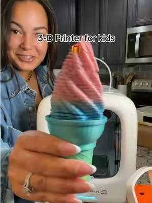 The best 3-d printer for kids! It’s so easy to use my 7 year old can do this on his own! This is going to be one of the hottest items of 2026. So easy and fun for all ages! 🙌🏼🎁😍 #3dprinter #3dprinterforkids #kidfriendly3dprinter #beginner3dprinter @AOSEED USstore 