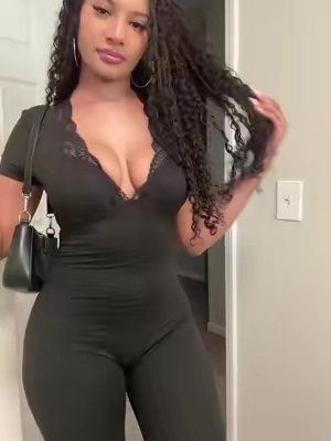 🖤 #OOTD #jumpsuit #romper #baddie #fashiontiktok 