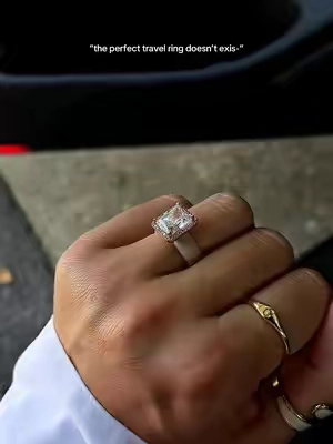 perfect for travel and stunning!! @Rinfit Rings #siliconerings #rinfitrings #travelring 