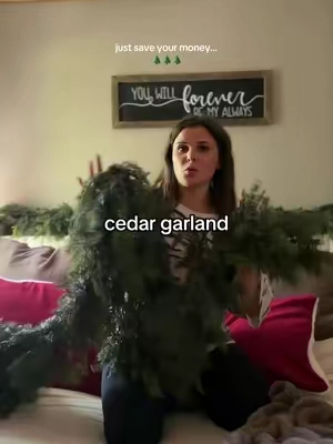 #cedargarland #garland #Christmasgarland #Christmas 