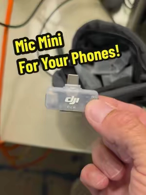 Now you dont have to use the big Mic Mini Reciever! #wirelessmicrophone #djimicmini #contentcreatortools #dji #tiktokshopsummersale @DJI Official 
