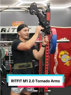 If you’re thinking about adding the lat pulldown attachment to your M1 Pro, don’t order it until you’ve seen this. The Tornado Arms might give you everything you’re looking for—and a whole lot more. @RITFIT Sports  #TikTokShopCreatorPicks #tiktokshopsummersale #RitFit #HomeGym #GarageGym