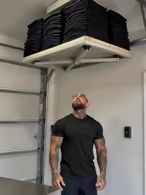 12-Pack, only $39.99. Men's plain black cotton tees with short sleeves a clean crew neck and an easy everyday fit.#blacktee #blacktshirt #cottontee #basictee #tshirt #12pack #menswear #mensbasics #everydaywear #overheadstorage #garagelift #ceilingstorage #garageorganization #garagelife #bigreveal #unexpectedstorage #dailyuniform #weeklyrotation #outfitrotation #wardroberestock #closetrestock #stockup #restock #mensoutfit #simpleoutfit #quickcuts #tiktokfinds #tiktokshopfinds #foryou #foryoupage #fyp #viral #trending #tiktokshop #weeklydeals #payday #summerwins
