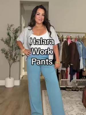 Finding work pants when you’re short shouldn’t require a tailor and a prayer 😂 I just want something polished enough for work, stretchy enough to sit in all day, and a length that doesn’t puddle around my shoes. These Halara work pants come in 3 lengths, so we finally have OPTIONS. #HalaraListens #HalaraNewArrivals #teacheroutfit   #WorkOutfitIdeas #TikTokShopCreatorPicks