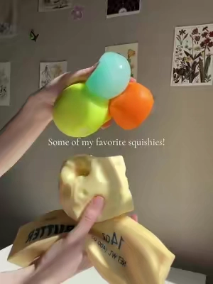Some of my favorite squishies! #squishy #haul #fyp #asmr #tiktok 