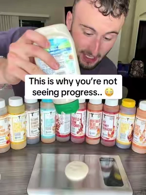 The difference in calories is insane #lowcaloriesauce #sauce #lowcalorie #tiktokshopsummersale #lowcal 