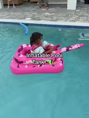 Take your pool days to a new level #inflatablepoolfloat #float #poolday #tiktokshopcreatorpicks #inflatabletank 