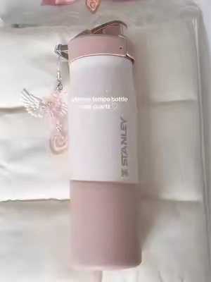 new stanley tempo bottle! ♡ #stanley #stanley1913 #waterbottle #pinkaesthetic #girlyessentials 
