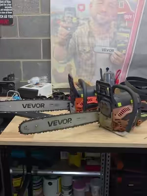 This gas-powered chainsaw is built for cutting firewood, trimming heavy branches, clearing storm damage, and handling property cleanup without being tied to a cord. It comes with the essential accessories to help you get started and is available in multiple bar sizes for different jobs. #GasChainsaw #TreeCuttingTools #TikTokShopCreatorPicks #tiktokshopstockup #tiktokshopsummersale @VEVOR Home Improvement 