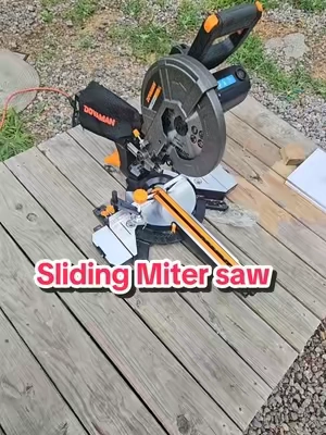 Don't miss out on this deal on this Dovaman Miter Saw! #mitersaw #contractor #saw #giftsforhim #tiktokshopcreatorpicks 