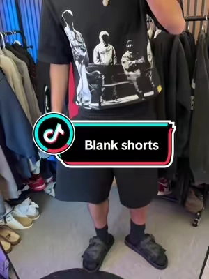 H&M blank shorts #hm #blankshorts #baggyshorts 
