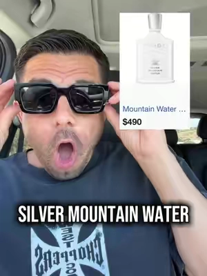 Silver Mountain Water Inspired! #silvermountainwater #foryoupage #drewdeparfum #fragrance #cologne 