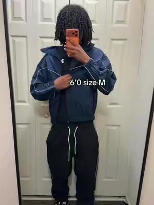 #trackpants #windbreaker #fashion 