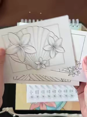 Even better than I thought it would be. @Ohuhuart @Jade Summer Coloring Books #alcoholmarkers #ohuhumarkers #jadesummer #adultcoloring #adultcoloringbook 