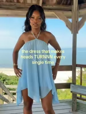 #summerdress #backlessdress #halterdress #OOTD #tiktokshopsummersale 