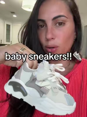 Whoever said boy stuff isn’t cute was wrong!!! #babyboyshoes #babysneakers 