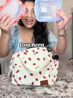 Con gran capacidad para desayuno almuerzo y cena.                 #tiktokshopsummersale #lonchera #lunchbag #tiktokshopcreatorpicks 