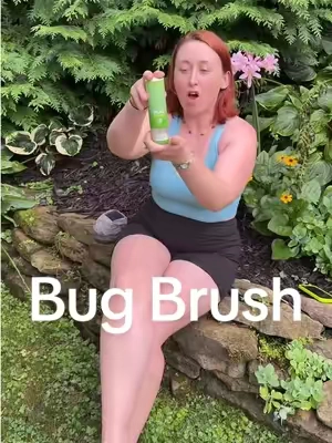 Mosquitoes always swarm me. I am a mosquito magnet. Definitely getting the Bug Brush by Sol Brush 🦟  @hannalovestravel 