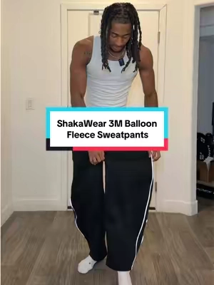 The most comfortable sweatpants and that 3M makes a huge difference 😎 #widelegpants #wideleg #shakawear #fleecelined #tiktokshopsummersale 