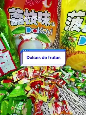 Dulces para piñata  Dulce de frutas #dulces#candy 