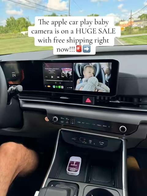 You guys know I loveee our baby car camera and a lot of you ask about it!!! It’s on sale as of 8/1 but not sure when it’s gunna end! #babycarcamera #babycamera #newborn #babycarmonitor #babymonitor 