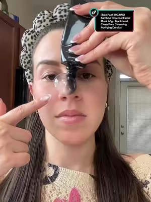 Envío gratis!!✅🙂‍↔️✨súper buena 10/10 [Paquete de dos] Mascarilla facial de carbón de bambú ROZINO 60 g - Limpieza de poros purificadora de puntos negros Exfoliante Super Moisture Peel Cuidado de la piel para una hidratación radiante - Outdoorfun Gentle #charcoalmask #puntosnegros #skin #cleanpores #limpiezafacial 