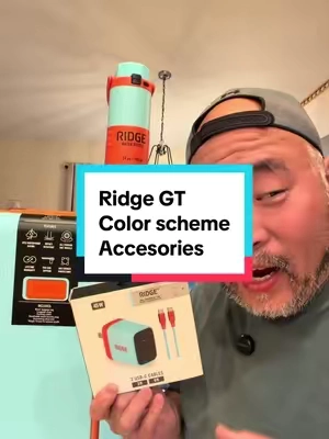 Ridge GT color scheme. #ridge #wallet #waterbottle #carryon #powerbank @Ridge 