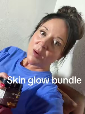 Replying to @Dayyyyna74 you da best 😘 & so is this skin glow bundle! For real fountain of youth in a bottle for me!  @Cata-Kor USA  #skinglowup #skincarethatworks #skincaresupplements #reverseaging #finelinesandwrinkles 