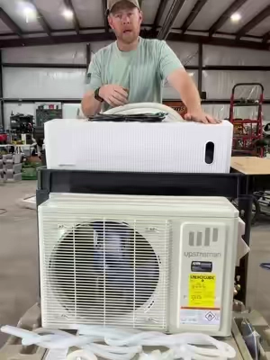 Upstreman Smart Mini Split AC #minisplit #airconditioner #airconditioning #ac #tiktokshopsummersale 