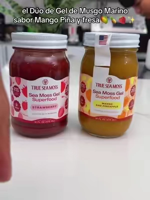 Sea Moss Gel Set de Mango Piña y strawberry True Sea Moss Sea Moss, Algas marinas, Gel, True Sea Moss #tiktokcreatorpicks #DealsForYouDays #SetSeaMossGel #AlgasMarinasNaturales #CuidadoConTrueSeaMoss Este gel de algas marinas de True Sea Moss se presenta en un set que incluye los sabores mango piña y guanabana. Es un preparado con minerales y vitaminas que permite una incorporación versátil en la rutina diaria. Su formato en gel facilita la mezcla con diversas bebidas y alimentos de forma cotidiana. The information shared is for general purposes and does not replace personalized professional guidance. Offer availability may be subject to a limited time. The price shown may vary depending on promotions or availability.