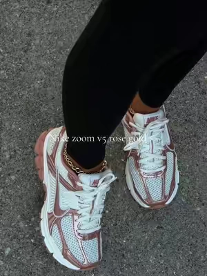 @Fly Kicks NIKE Zoom V5 in rose gold! Umm yes! #nike #nikezoomvomero5 #tiktokshopsummersale 