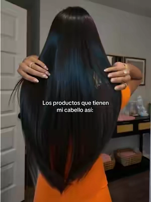 Estos son los productos que tienen mi cabello así de largo, brillante, saludable 🥰💇🏻‍♀️ #cabellolargo #cabellosaludable #tiktokshopcreatorpicks #cabellolargobrillante 