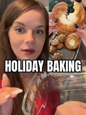 holiday desserts look more holiday in holiday baking dishes! @QVC, Inc  #holidaybaking  #qvcloyaltyprogram  #baking  #festiveseason  #bakingszn 