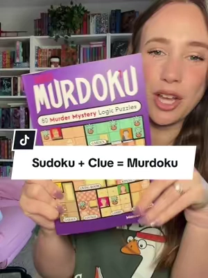 If Clue and Sudoku had a baby… 🕵️🧩 🔎 Solve the mystery 🧩 Logic-based puzzles 📚 80 unique cases 🧠 Gets more challenging as you go Perfect for anyone who loves puzzles and mystery games. #murdoku #braingames #logicpuzzles #BookTok  #sudoku 