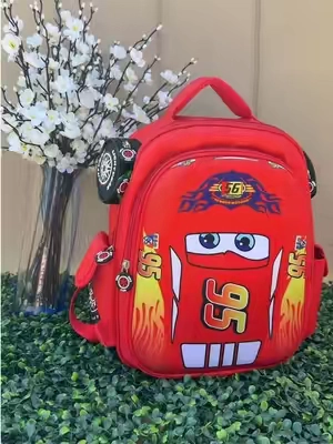 Mochila en 3D de rayo, McQueen#tiktokshopcreatorpicks #tiktokshopbacktoschool 