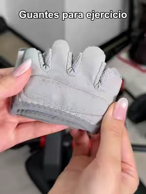 Guantes de entrenamiento con acolchado, agarre cómodo, ideales para ciclismo, crossfit y rutinas de fuerza.#fitnessgloves #Fitness #goodthing#tiktok#gym 