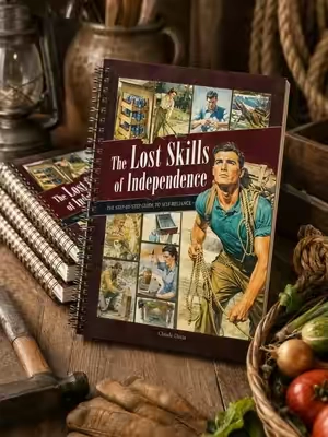 The Lost Skills of Independence - 300+ Page Survival Handbook | Homesteading, Self-Reliance & Prepper Guide by Claude Davis If the power went out for a month, would you know what to do? This illustrated handbook covers the survival skills, homesteading techniques, and self-reliance knowledge our grandparents knew by heart, growing food, treating wounds, off-grid repairs, and dozens of forgotten techniques modern life made us forget. Whether you're building a prepper library, starting a homestead, or just want real self-sufficiency skills on hand before an emergency happens, this is a comprehensive survival guide and homesteading reference worth keeping on your shelf. Covers food preservation, wilderness survival, emergency preparedness, off-grid living, home repairs, gardening, and self-defense. Perfect for anyone searching for survival books, prepper guides, homesteading books, self-sufficiency manuals, off-grid living resources, or emergency preparedness handbooks. Tap below to take a closer look. #SelfReliance #SurvivalSkills #Homesteading #PrepperLife #OffGridLiving