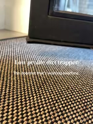 The doormat that works even when it doesn’t look dirty. 🙌 #EntrywayDecor #Doormat #CleanHome #HomeFinds #HomeEssentials