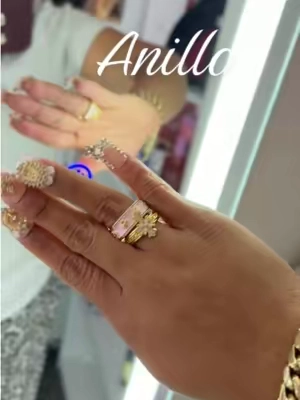 Ring ajustables #pink #ring #anillo 