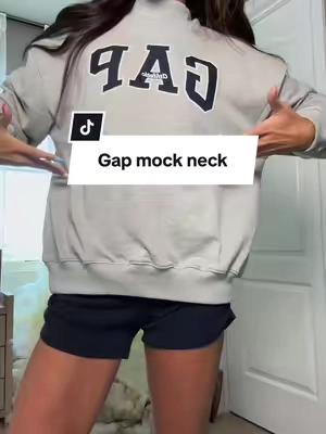 Gap vintage mock neck #tiktokshopcreatorpicks #FallFashion #TikTokShop 