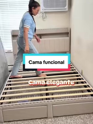 Cama moderna y elegante #bed #bedroom #cama #parati #Summervibes