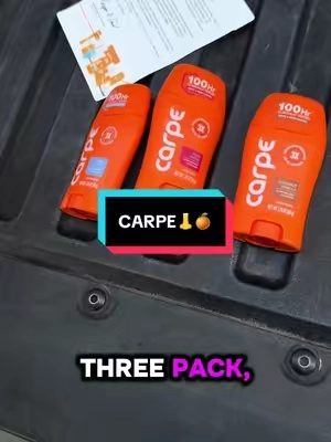 I’m not gonna lie I used to stink and try so many different things, this is what finally worked for me! #fyp #detailing #carpe #deodorant #CleanTok 