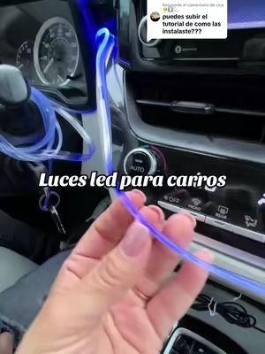 Respuesta a @Lina🤴👩‍👦🐇 Iluminación ambiental automotriz, luces interiores inteligentes, cambio de color RGB, modo DlY e iluminación ambiental multiescena con luces LED con carga #lucesleddecarro #tiktokshopsummersale #tiktokshopcreatorpicks 