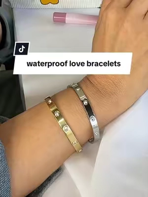 Pavoi offers the most stunning waterproof love bangles! These bangles are perfect for everyday wear and can be taken on vacations without the worry of getting wet. #waterprooflovebracelets #lovebangles #lovebracelets #tiktokshopcreatorspicks #tiktokshopsummerturnup   @PAVOI 