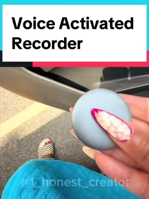 Replying to @IZZYBABYPRETTY Voice activated recorder  #voicerecorder #recorder #voicerecording #tiktokshopfinds #treasurefinds   