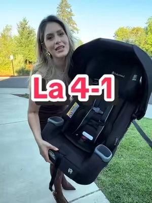 La 4-1 car seat 🩵🎀 para tu recién nacido de 4lbs asta tu niño/a de 100 lbs. . . . . #tiktokshopcreatorpicks #fyp #tiktokshopsummersale #carseat #baby 