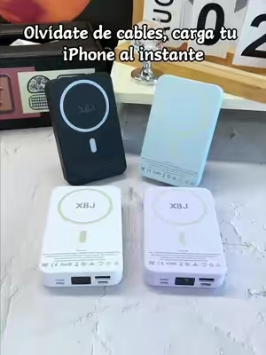 ¡TikTok vendió este power bank a un precio demasiado bajo!👀🤯🔥#fyp #cargainalámbrica#powerbankmagnético#cargadordecelular