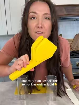 Caption: POV: You finally stop wasting half the lemon. 🍋😂 This little gadget gets every last drop with almost no effort, and now I use fresh lemon juice way more often. Such a simple kitchen upgrade! #KitchenFinds #HomeEssentials #TikTokShopCreatorPicks #KitchenGadgets #TikTokShopBackToSchool 